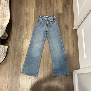 H&M Light Blue Flare Jeans